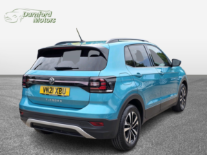 2021 Volkswagen T-Cross 1.0 Tsi United in Blue — image 4