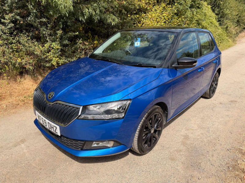 2020 Skoda Fabia 1.0 Tsi Colour Edition Euro 6 (s/s) 5dr in Blue — image 1