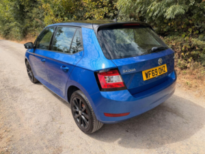 2020 Skoda Fabia 1.0 Tsi Colour Edition Euro 6 (s/s) 5dr in Blue — image 5