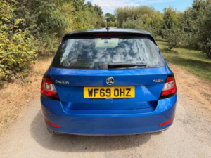 2020 Skoda Fabia 1.0 Tsi Colour Edition Euro 6 (s/s) 5dr in Blue — image 6