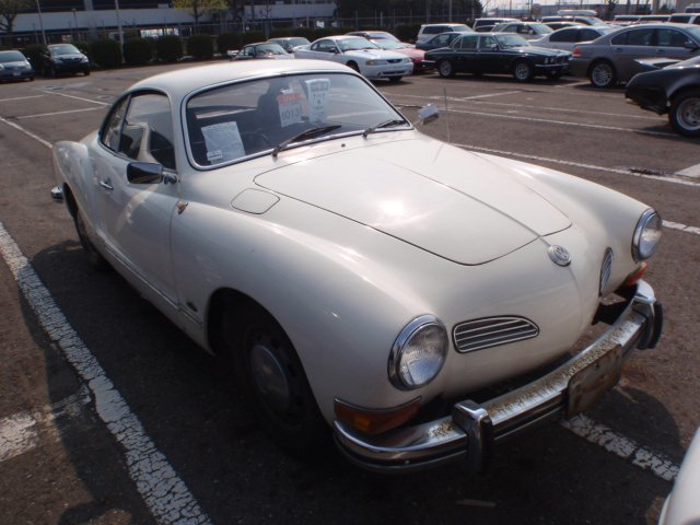 1972 Volkswagen Karmann Ref 8083 In Transit - Refundable Deposit Can Secure - Karmann Ghia 1600 Coupe - Only 14k Miles!! in White — image 1