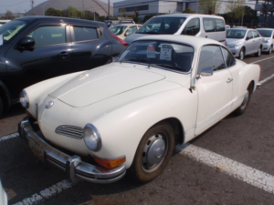 1972 Volkswagen Karmann Ref 8083 In Transit - Refundable Deposit Can Secure - Karmann Ghia 1600 Coupe - Only 14k Miles!! in White — image 2