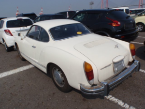 1972 Volkswagen Karmann Ref 8083 In Transit - Refundable Deposit Can Secure - Karmann Ghia 1600 Coupe - Only 14k Miles!! in White — image 3
