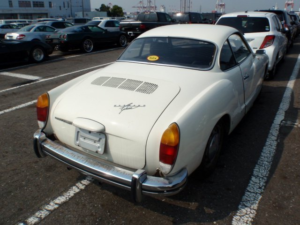 1972 Volkswagen Karmann Ref 8083 In Transit - Refundable Deposit Can Secure - Karmann Ghia 1600 Coupe - Only 14k Miles!! in White — image 4