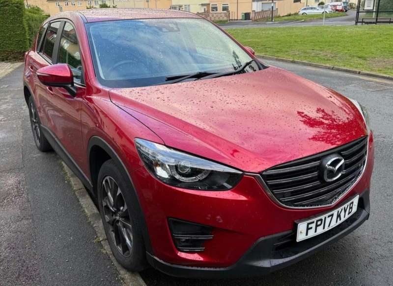 2017 Mazda Cx-5 2.2 Skyactiv-D Sport Nav Auto 4WD Euro 6 (s/s) 5dr in Red — image 1