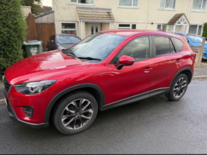2017 Mazda Cx-5 2.2 Skyactiv-D Sport Nav Auto 4WD Euro 6 (s/s) 5dr in Red — image 2