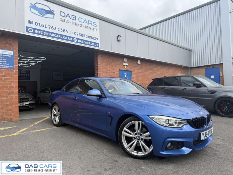 2014 BMW 4 Series 2.0 420d M Sport Auto 2dr in Blue — image 1