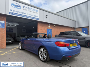 2014 BMW 4 Series 2.0 420d M Sport Auto 2dr in Blue — image 2