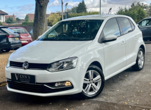 2017 Volkswagen Polo 1.2 Tsi Bluemotion Tech Match in White — image 3