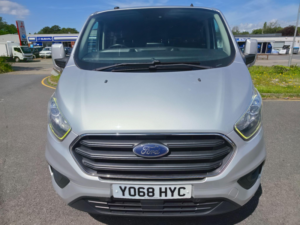 2018 Ford Transit Custom 2.0 320 Ecoblue Limited Crew Van L1 H1 Euro 6 5dr (6 Seat) in Silver — image 3