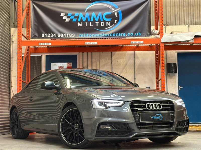 2015 Audi A5 2.0 Tdi Black Edition Plus S Tronic Quattro Euro 5 (s/s) 2dr in Grey — image 1