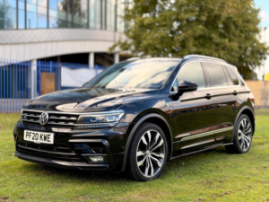 2020 Volkswagen Tiguan 1.5 Tsi Evo R-Line Tech DSG Euro 6 (s/s) 5dr in Black — image 6