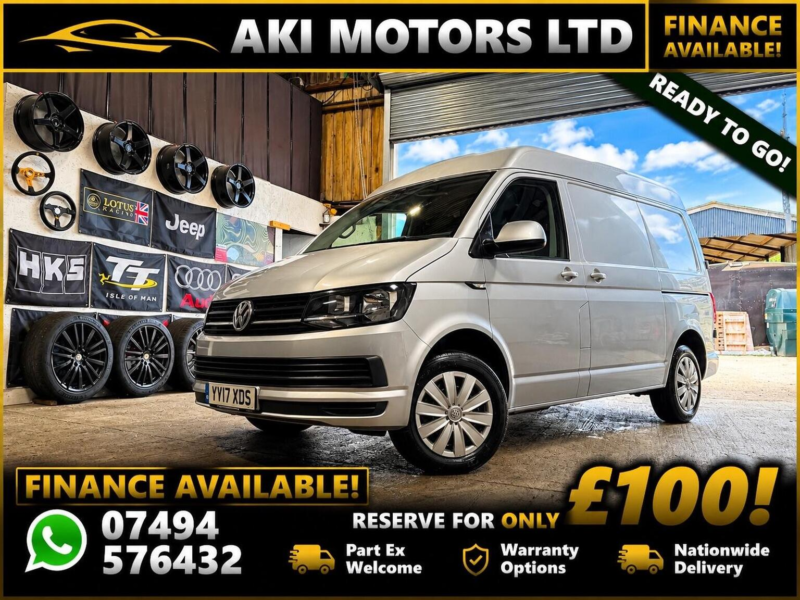 2017 Volkswagen Transporter 2.0 Tdi T28 Bluemotion Tech Trendline Fwd Swb Euro 6 (s/s) 5dr in Silver — image 1