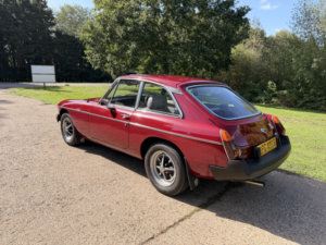 1978 MG Mgb Gt 1.8 Coupe in Red — image 3