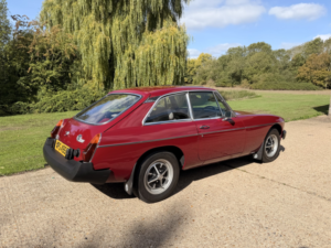 1978 MG Mgb Gt 1.8 Coupe in Red — image 4