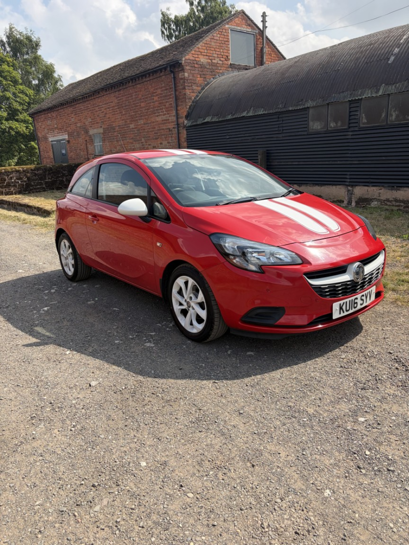 2016 Vauxhall Corsa 1.2 I Sting in Red — image 1