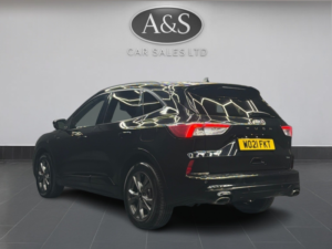 2021 Ford Kuga 2.5 Kuga St-Line 5 Door 2.5l Duratec 225ps PHEV Fwd CVT Automatic in Black — image 2