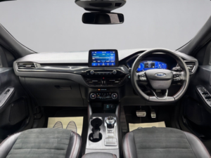 2021 Ford Kuga 2.5 Kuga St-Line 5 Door 2.5l Duratec 225ps PHEV Fwd CVT Automatic in Black — image 3