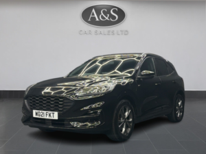 2021 Ford Kuga 2.5 Kuga St-Line 5 Door 2.5l Duratec 225ps PHEV Fwd CVT Automatic in Black — image 5