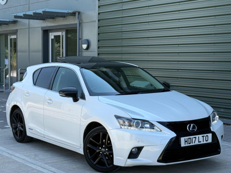 2017 Lexus Ct 1.8 200h Sport CVT Euro 6 (s/s) 5dr in White — image 1