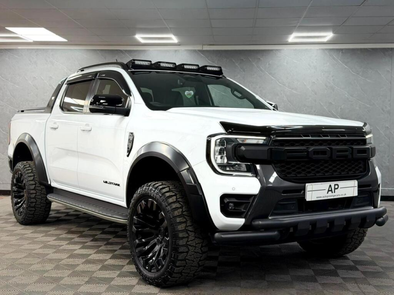 2024 Ford Ranger 2.0 Td Ecoblue Wildtrak Auto 4WD Euro 6 (s/s) 4dr in Glacier White — image 1
