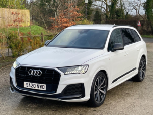 2020 Audi Q7 3.0 Tdi V6 50 Black Edition Tiptronic Quattro Euro 6 (s/s) 5dr in White — image 4