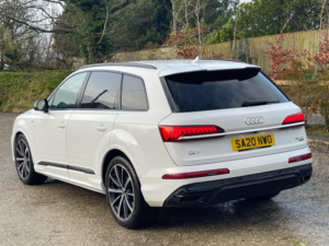 2020 Audi Q7 3.0 Tdi V6 50 Black Edition Tiptronic Quattro Euro 6 (s/s) 5dr in White — image 6
