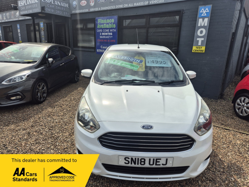 2018 Ford Ka+ 1.2 Ti-Vct Zetec in White — image 1