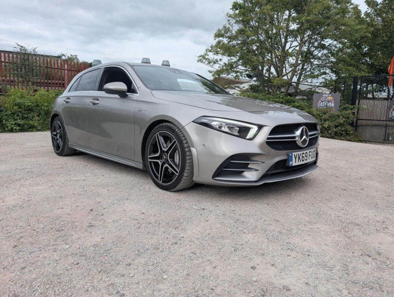 2019 Mercedes-Benz A Class 2.0 A35 Amg (premium) Spds Dct 4matic Euro 6 (s/s) 5dr in Silver — image 1