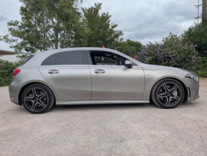 2019 Mercedes-Benz A Class 2.0 A35 Amg (premium) Spds Dct 4matic Euro 6 (s/s) 5dr in Silver — image 2