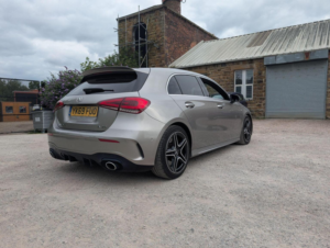 2019 Mercedes-Benz A Class 2.0 A35 Amg (premium) Spds Dct 4matic Euro 6 (s/s) 5dr in Silver — image 3