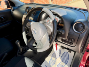 2012 Nissan Micra 1.2 12v Visia Euro 5 5dr in Red — image 5