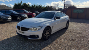 2014 BMW 4 Series 2.0 420d Sport Auto Euro 6 (s/s) 2dr in White — image 2