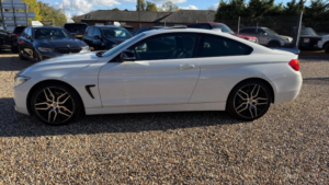 2014 BMW 4 Series 2.0 420d Sport Auto Euro 6 (s/s) 2dr in White — image 3