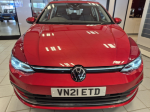 2021 Volkswagen Golf 1.5 Tsi Style Hatchback 5dr Petrol Manual Euro 6 (s/s) (150 Ps) in Red — image 4