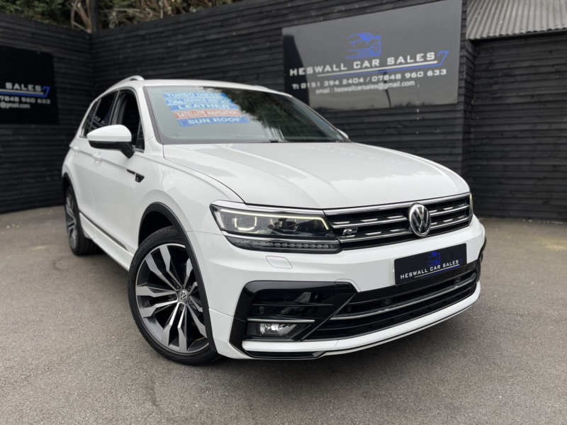 2017 Volkswagen Tiguan 2.0 Tdi R-Line in White — image 1