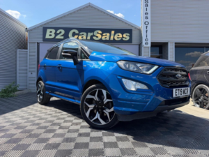 2019 Ford Ecosport 1.0t Ecoboost St-Line Euro 6 (s/s) 5dr in Blue — image 2