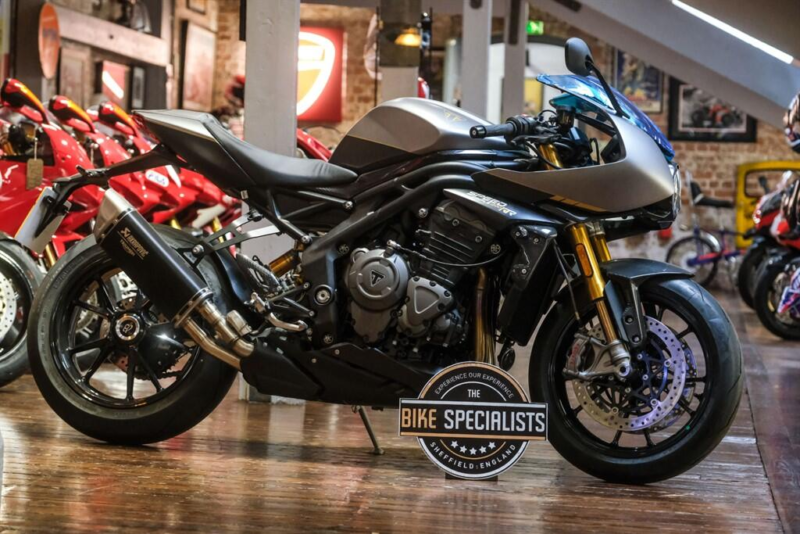 2024 Triumph Speed Triple 1200 *breitling Limited Edition* in Grey — image 1