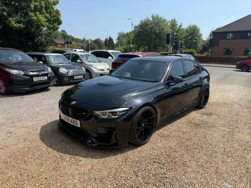 2018 BMW M3 3.0 Biturbo Competition Saloon 4dr Petrol Dct Euro 6 (s/s) (450 Ps) in Black — image 1