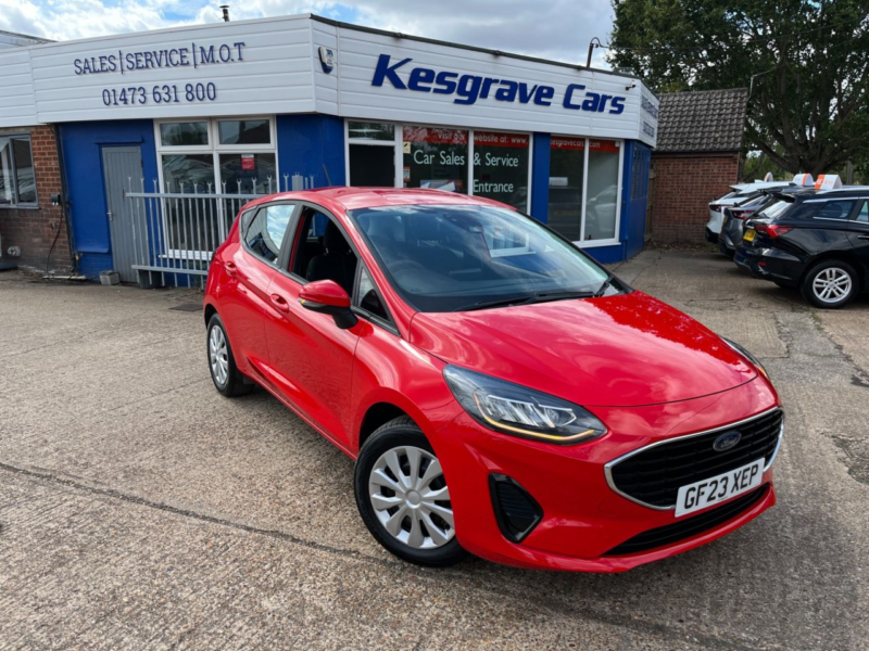 2023 Ford Fiesta 1.1 Ti-Vct Trend Hatchback 5dr Petrol Manual Euro 6 (s/s) (75 Ps) in Red — image 1