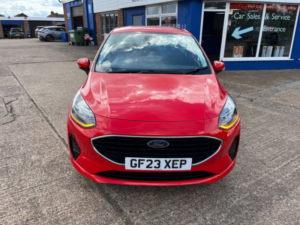 2023 Ford Fiesta 1.1 Ti-Vct Trend Hatchback 5dr Petrol Manual Euro 6 (s/s) (75 Ps) in Red — image 2