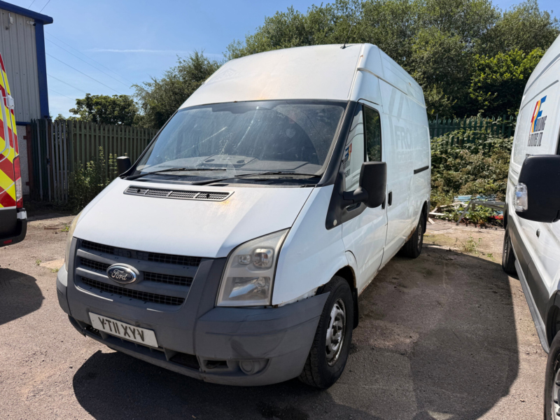 2011 Ford Transit 2.4 Tdci 350 Duratorq Panel Van 3dr Diesel Manual Rwd L3 H3 (98 Bhp) in White — image 1