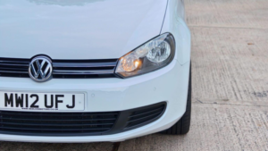 2012 Volkswagen Golf 1.6 Tdi Bluemotion Tech Se Cabriolet Euro 5 (s/s) 2dr in White — image 3