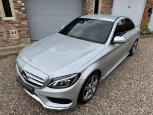 2014 Mercedes-Benz C Class 2.1 C220 Bluetec Amg Line in Silver — image 2