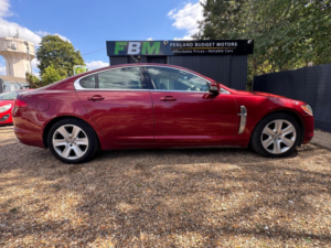 2008 Jaguar Xf 2.7d V6 Premium Luxury Auto Euro 4 4dr in Red — image 5
