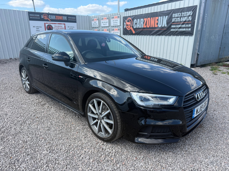 2019 Audi A3 1.5 Tfsi Cod 35 Black Edition Sportback 5dr Petrol S Tronic Euro 6 (s/s) (150 Ps) in Black — image 1