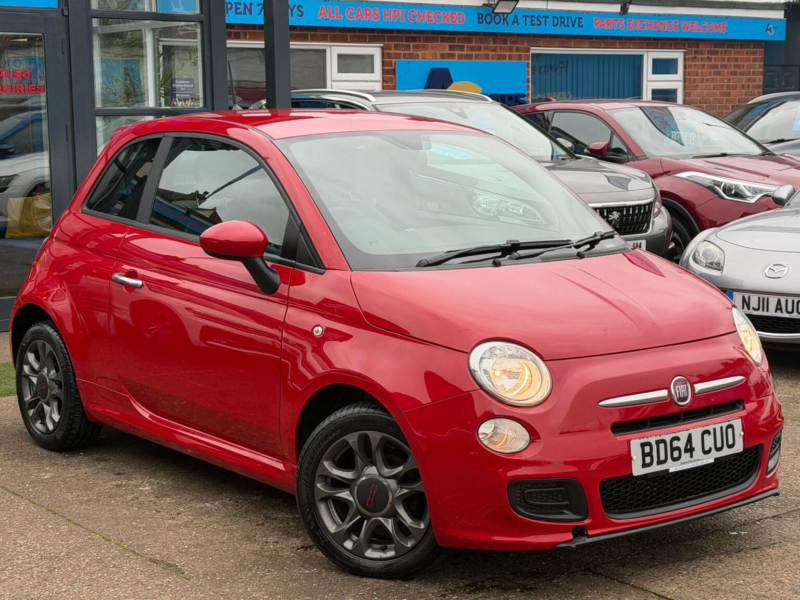 2014 Fiat 500 1.2 S Euro 6 (s/s) 3dr in Red — image 1