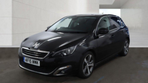 2015 Peugeot 308 1.2 Puretech Allure Auto Euro 6 (s/s) 5dr in Black — image 2