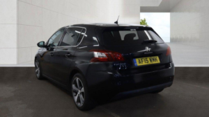 2015 Peugeot 308 1.2 Puretech Allure Auto Euro 6 (s/s) 5dr in Black — image 3