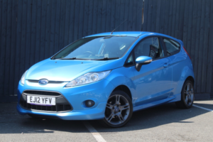 2012 Ford Fiesta 1.6 Td Zetec S in Blue — image 3